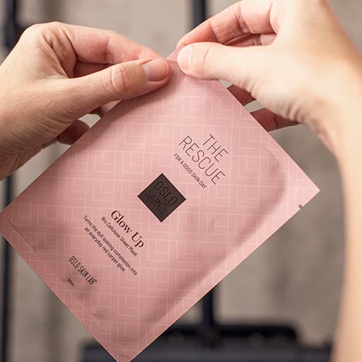 Photo du masque visage The Rescue GlowUp par Oslo Skin Lab