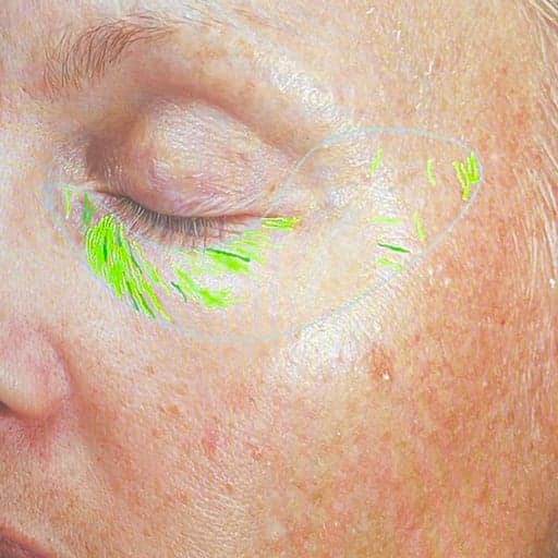 Photo Après d’une femme ayant pris The Solution, la poudre de collagène d’Oslo Skin Lab. Elle s’appelle Camilla.